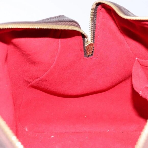 LOUIS VUITTON Damier Ebene Berkeley Hand Bag N52000 LV Auth 134725 - Picture 12 of 16